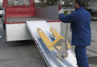 Transporter & Laderampen